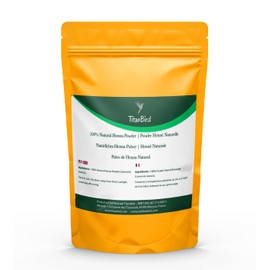Titanbird 110g Neutral Henna Powder Colourless - Care for Hair - Origin: Atlas Mountains - 100% Natural, Pure and No Additives | High Quality Fine Powder