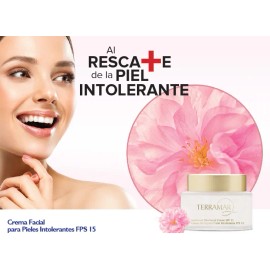Crema Facial Para Pieles Intolerantes Fps 15 Terramar Sensible Día