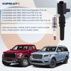 KUIPERAUTO Set of 8 Ignition Coil Pack and Spark Plugs