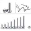 SNOKAY 340Pcs M3 Stainless Steel Button Head Hex Socket Head