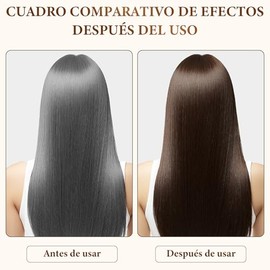 2 en 1 Peine para Tinte de Cabello, Peine de Tinte para Cabello, Hair Color Stick, Hair Dye Stick, Peine Corrector para canas, Barra de Tinte para Las