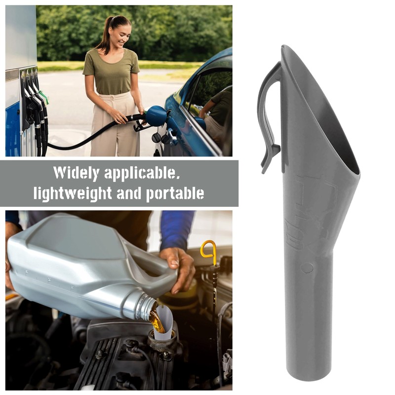 1PCS Plastic Emergency Petrol Funnel - Portable Capless Diesel Funnel
