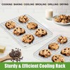 Homikit 2 Pack Cooling Rack Set, 8.7" x 6.3" Stainless