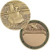 ItsYourAirplane.com Engravable Boeing CH-47 Chinook Helicopter Challenge Coin