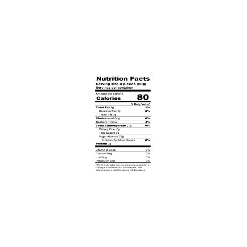 Cottage Country No Sugar Added Salt Water Taffy 600g
