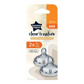 Tommee Tippee CTN Teat (Fast Flow) X 2