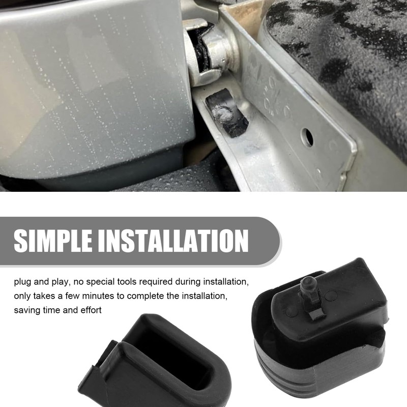 Bawkars 2 PCS Tailgate Bushing, Rear Tailgate Hinge Bushing, Compatible