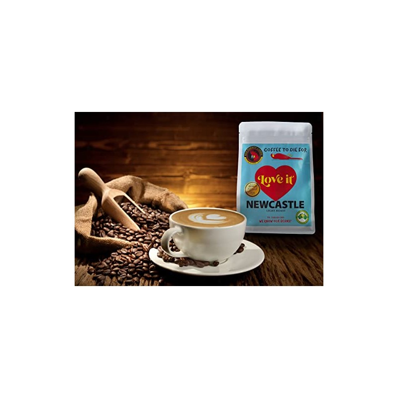 RED PARROT - LOVE IT NEWCASTLE - LIGHT ROAST -