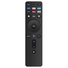 Replace Voice Remote Control fit for Vizio 4K QLED HDR Smart TV M50Q6-J01 M50Q7-J01 M55Q6-J01 M43Q6-J04 M55Q7-J01 M58Q7-J01 M65Q6-J09 M65Q7-J01 M70Q6-J03 M70Q7-J03 M75Q6-J03 M75Q7-J03 P65Q9-J01