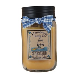 Thompson's Candle Co Glazed Lemon Cookies Mason Jar Candles