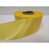 2 metres of 50mm Satin Ribbon Bright Canary Yellow Double