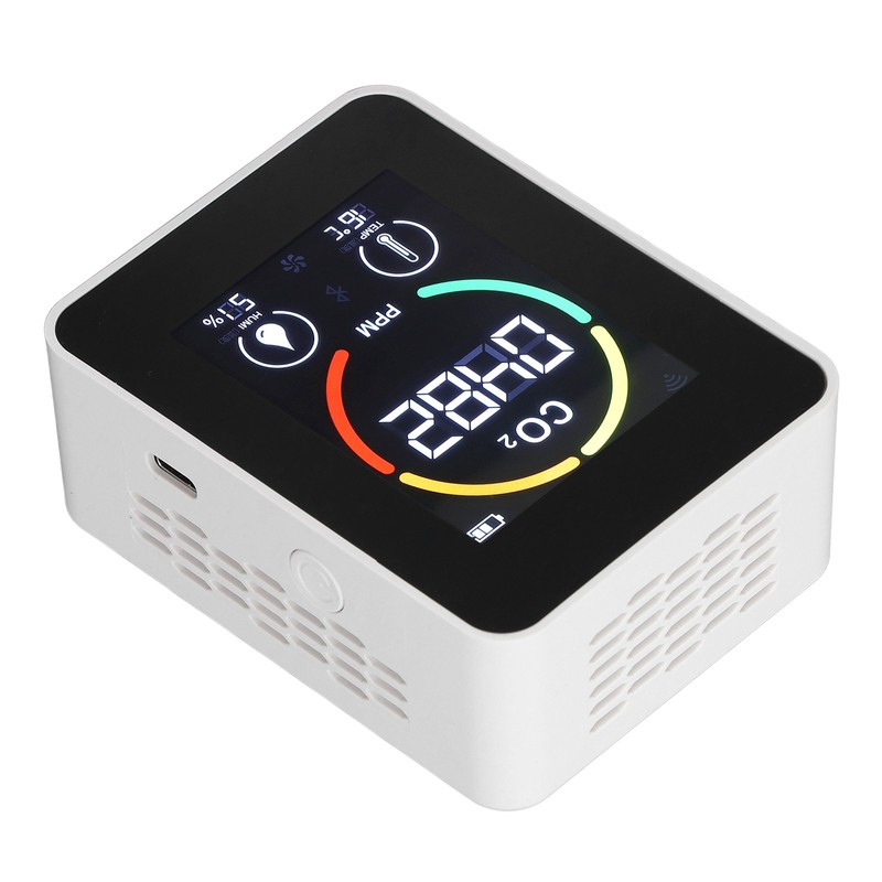 CO2 Detector Semiconductor Air Quality Monitor Temperature Humidity Sensor H8