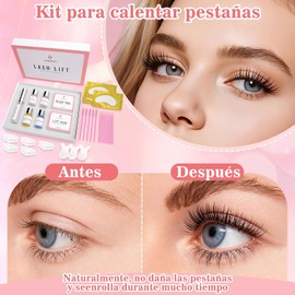 kit de Permanente de Pestañas, Lifting de Pestañas Kit, Adecuado para Salones de Belleza Profesionales y Bricolaje Doméstico, Regalos de San Valentín y Cumpleaños.