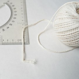 Unbleached Cotton Twine 300 Feets 100% Cotton Twine Food Safe Making Zongzi Kitchen Twines for Roasting Tying Meat Sausage Rainlily Wen Twine