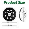 HTTYHT 125mm Sander Backing Pad for Bosch PEX 220 A