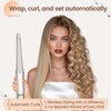 AFDD Conical Long Hair Curling Barrel Attachment Compatible with Shark