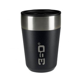360° Unisex Vaso Aislado Regular Glass, Black, One Size