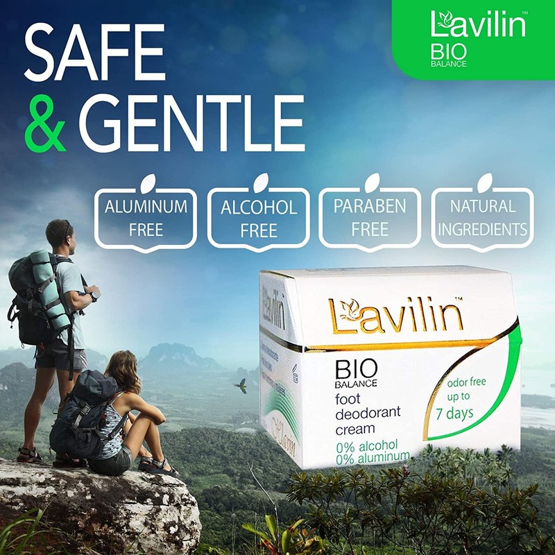 Lavilin Bio Balance Foot Deodorant Cream - Up to 7