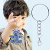 Key Ring with Chain Lobster Clasp 70 Pieces Key Ring