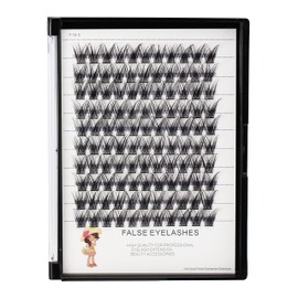 Vayator 10+12mm Mixed/12+14mm Mixed/14+16mm Mixed Professional Makeup Cluster Eyelashes Grafting Eyelash Extension Individual Eyelash (D#10+12mm Mixed)