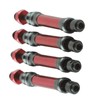 4Pcs CVD Front Rear Drive Shaft Metal Transmission Axle for