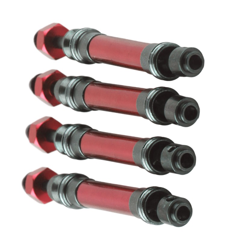 4Pcs CVD Front Rear Drive Shaft Metal Transmission Axle for