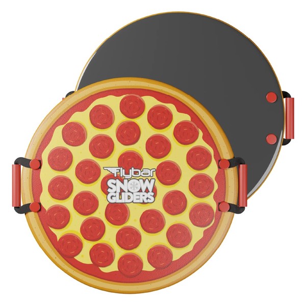 Flybar Kids 26" Foam Saucer Disc Snow Sled with Slick
