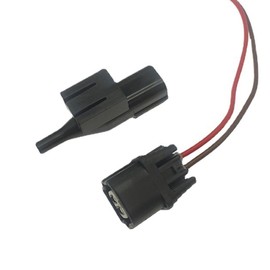 Mtsooning 80525-TBA-A01 80525-T2F-A01 Ambient Air Temperature Sensor with Plug Pigtail Compatible with Honda Accord Civic Crosstour HRV Odyssey Passport Pilot