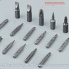 Electronic Precision Screwdriver Set LED Lights Two-layer Organizing Case 41pcs