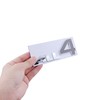 ALL4 Emblem Car Badge Sticker Replacement for Car Moto Logo