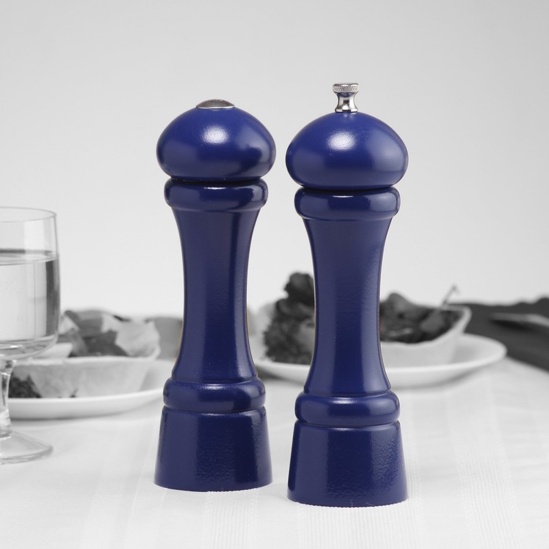 Chef Specialties 8 Inch Windsor Pepper Mill and Salt Shaker