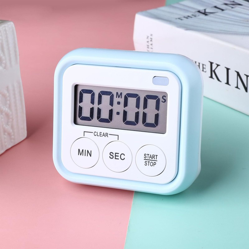 Kitchen Learning Timer, Multi-functional, Large Screen, Up to 100 Minutes