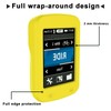 FTTYUHU Silicone Protector Case for Garmin Edge 820 Tempered Glass