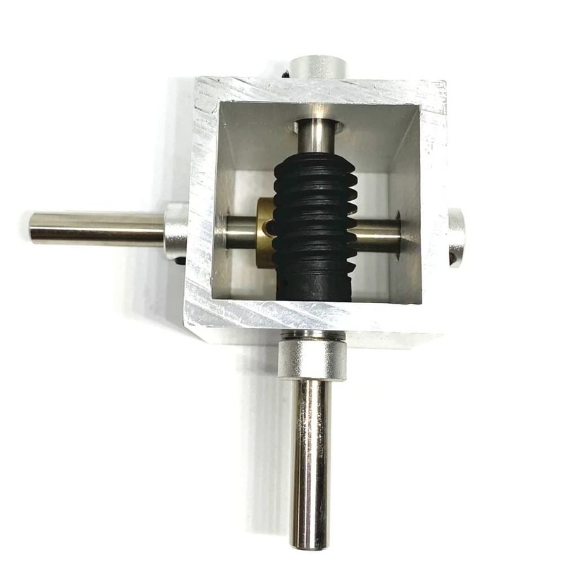 PGFUN 1:10 Right Angle Worm Gearbox 90° Angle Drive Steering