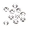 sourcing map M3 Washer 2.5mm I.D. 10mm O.D. Internal Tooth