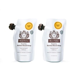 HAND SOAP REFILL POUCH -ORANGE SPICE by MOON VALLEY ORGANICS (2PACK)