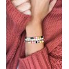 KELITCH Women's Charm Stretch Bracelets Colourful Friendship Bracelets Candy Miyuki