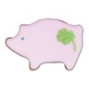 Staedter Lucky Pig Cookie Cutter, 7 cm, Stainless Steel, Silver