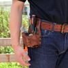 TOURBON Tape Measure Pouch for Thick Tapes, Belt Holder, Tool