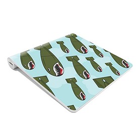 MightySkins Skin Compatible with Apple Magic Trackpad (Original) wrap Cover Sticker Skins Bombs Away