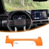 carmotion88 ABS Orange Car Speedmeter Lower Panel Accessories Cover For