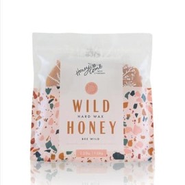 Honeycomb 허니콤의 전문가용 하드 왁스, 다용도, 스트립 필요 없음, 견고한 왁스 허니 매끄러운 텍스처, 쉬운 제거, 필 오프 왁스(야생 꿀, 35.2온스(1팩)) [35.2 Ounce (Pack of 1)] [Wild Honey] Professional Hard Wax of Honeycomb, Multi-Purpose, No Strips Needed, Sturdy Wax with Smooth Texture, Easy Removal, Peel-