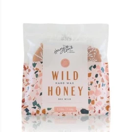 Honeycomb 허니콤의 전문가용 하드 왁스, 다용도, 스트립 필요 없음, 견고한 왁스 허니 매끄러운 텍스처, 쉬운 제거, 필 오프 왁스(야생 꿀, 35.2온스(1팩)) [35.2 Ounce (Pack of 1)] [Wild Honey] Professional Hard Wax of Honeycomb, Multi-Purpose, No Strips Needed, Sturdy Wax with Smooth Texture, Easy Removal, Peel-