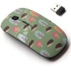 2.4G Wireless Mouse with Cute Pattern Design for All Laptops