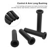 4pcs Front A Arm Long Bushing with Spacer Black Replacement