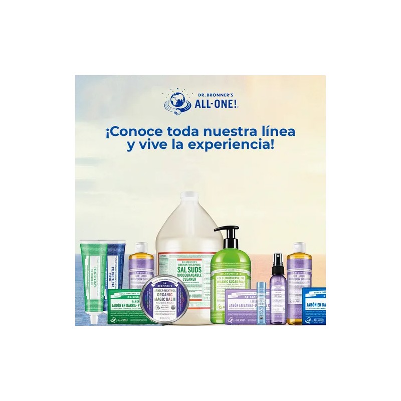Jabón Liquido De Castilla Dr Bronner's Aroma Lavanda 240 Ml