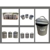 Apollo Round Air Tight Tea Coffee Sugar Kitchen Storage Canister