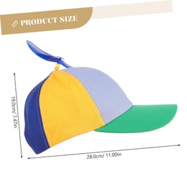 SAFIGLE Novel Hat for Kids Baseball Cap with Sun Fan Cotton Summer Hat Comfortable for