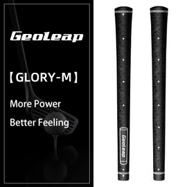 Geoleap Glory-M Golf Grips, Set of 13, Memory Point Assisted Hand Placement, Anti-Slip, Golf Club Grips, Standard/Medium, 5 Color Options (Standard, Blue)