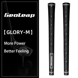 Geoleap Glory-M Golf Grips, Set of 13, Memory Point Assisted Hand Placement, Anti-Slip, Golf Club Grips, Standard/Medium, 5 Color Options (Standard, Blue)